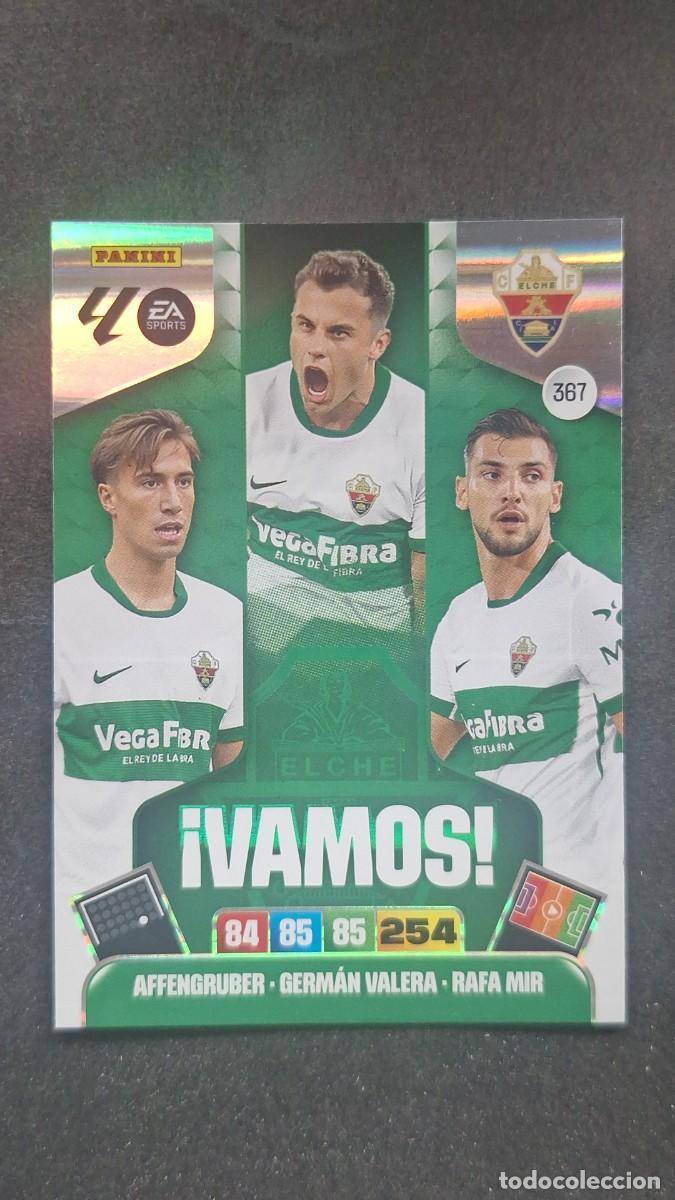 Cromos de F&uacute;tbol: L3 ELCHE C. F. 367 VAMOS ADRENALYN XL LIGA 2025/2026 25 26 PANINI