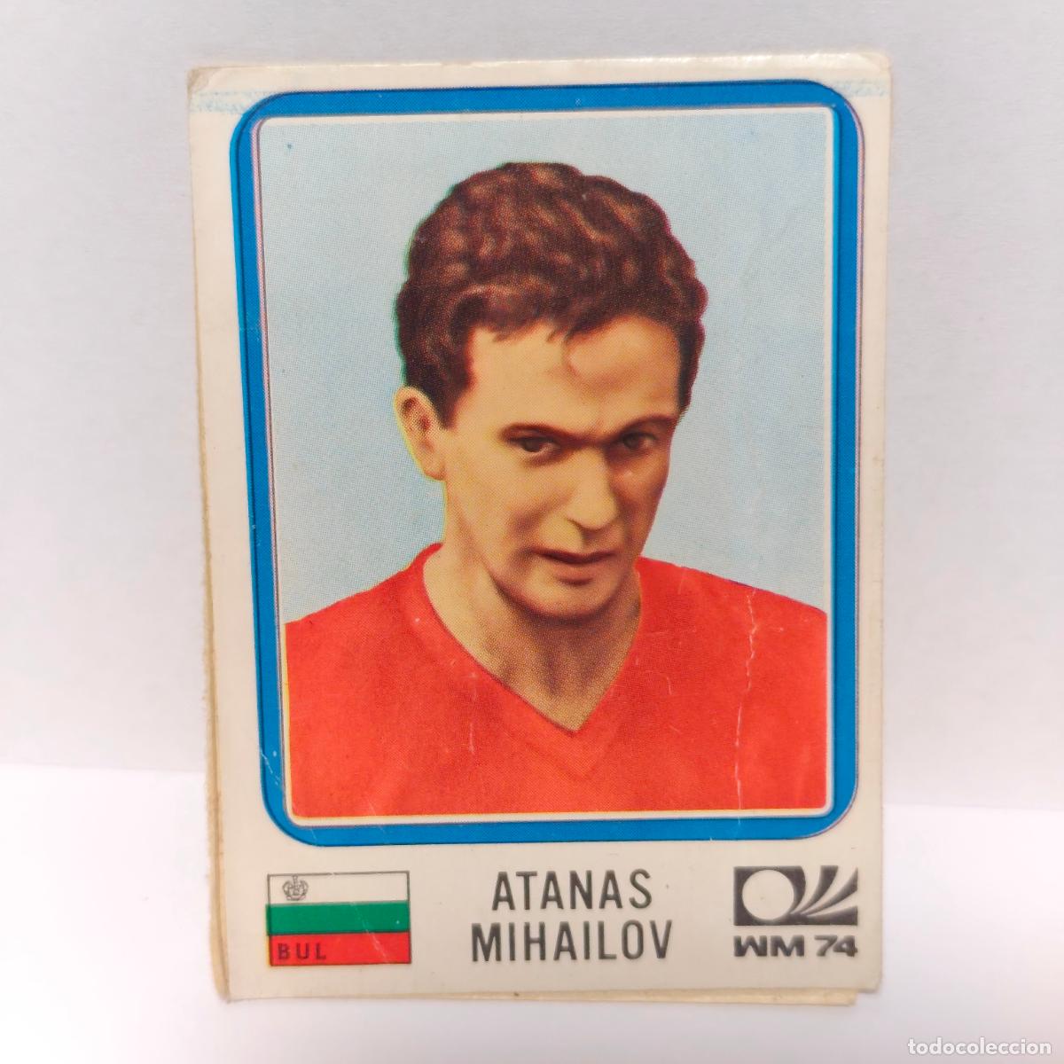 Cromos de F&uacute;tbol: MUNICH 74 - N&ordm; 263 ATANAS MIHAILOV - BULGARIA - VULCANO / PANINI - MUNDIAL DE FUTBOL 1974 b1
