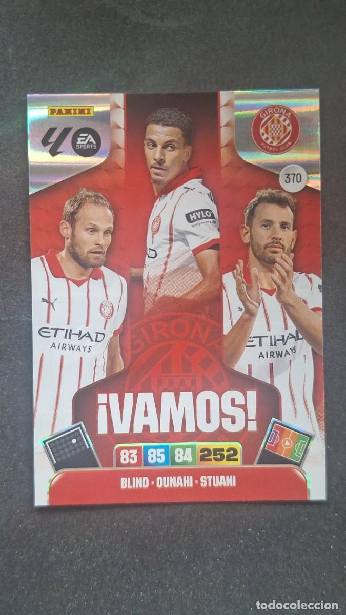 Cromos de F&uacute;tbol: L3 GIRONA F. C. 370 VAMOS ADRENALYN XL LIGA 2025/2026 25 26 PANINI