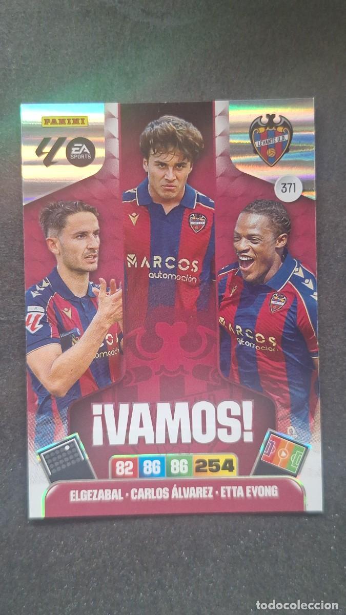 Cromos de F&uacute;tbol: L3 LEVANTE U. D. 371 VAMOS ADRENALYN XL LIGA 2025/2026 25 26 PANINI