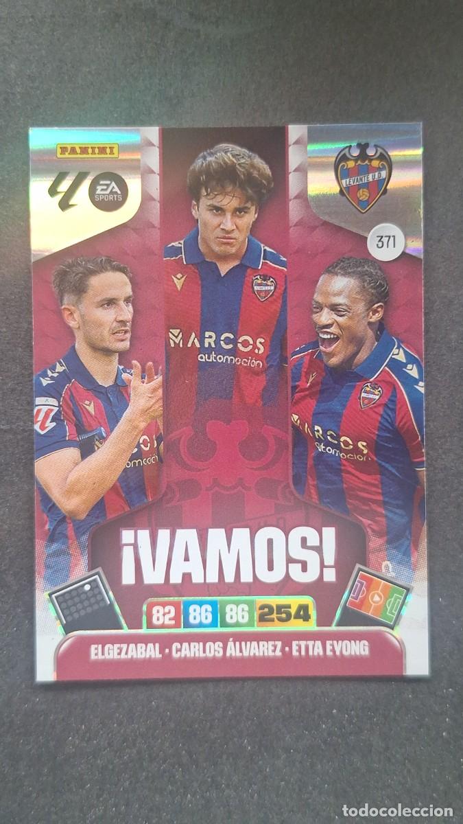 Cromos de F&uacute;tbol: L3 LEVANTE U. D. 371 VAMOS ADRENALYN XL LIGA 2025/2026 25 26 PANINI