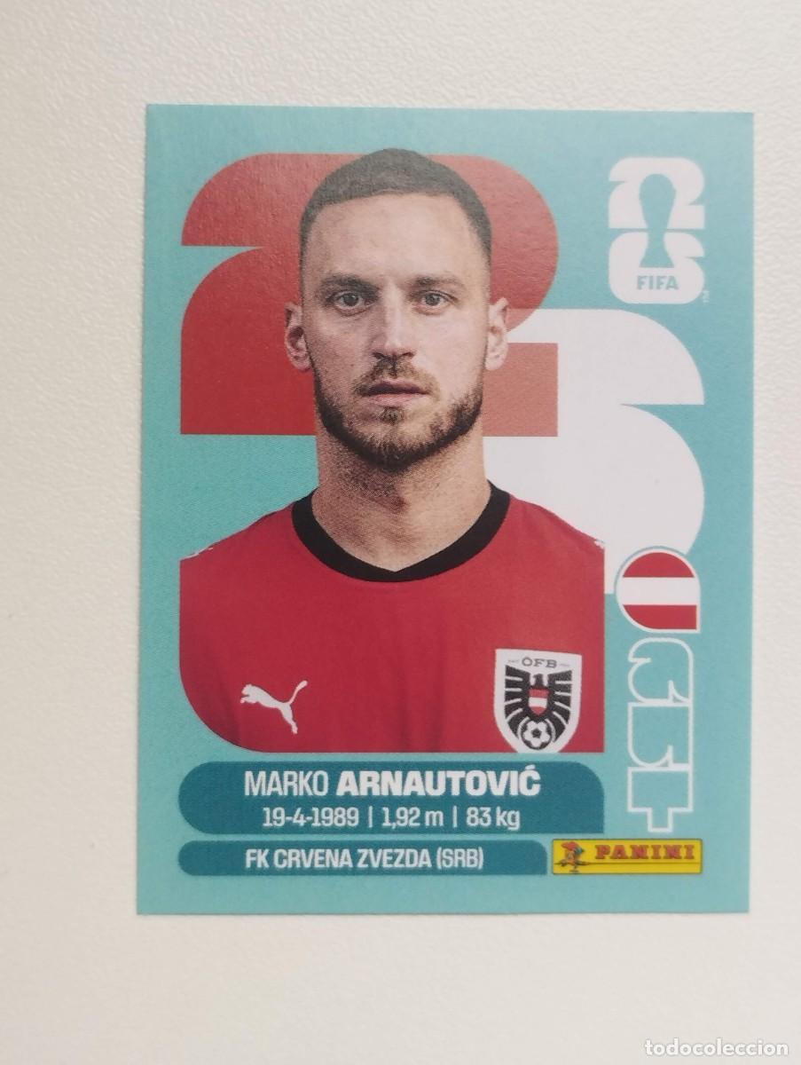 Cromos de F&uacute;tbol: CROMO STICKER WORLD CUP 2026 MUNDIAL 26 PANINI AUSTRIA AUT20 AUT 20 ARNAUTOVIC
