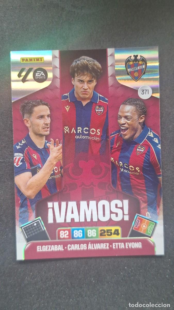 Cromos de F&uacute;tbol: L3 LEVANTE U. D. 371 VAMOS ADRENALYN XL LIGA 2025/2026 25 26 PANINI
