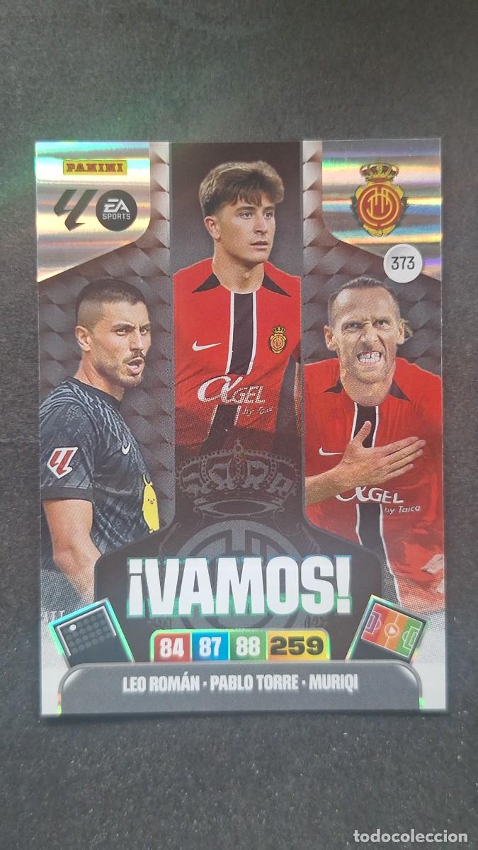 Cromos de F&uacute;tbol: L3 R. C. D. MALLORCA 373 VAMOS ADRENALYN XL LIGA 2025/2026 25 26 PANINI