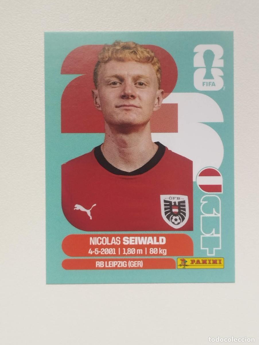 Cromos de F&uacute;tbol: CROMO STICKER WORLD CUP 2026 MUNDIAL 26 PANINI AUSTRIA AUT15 AUT 15 NICOLAS SEIWALD