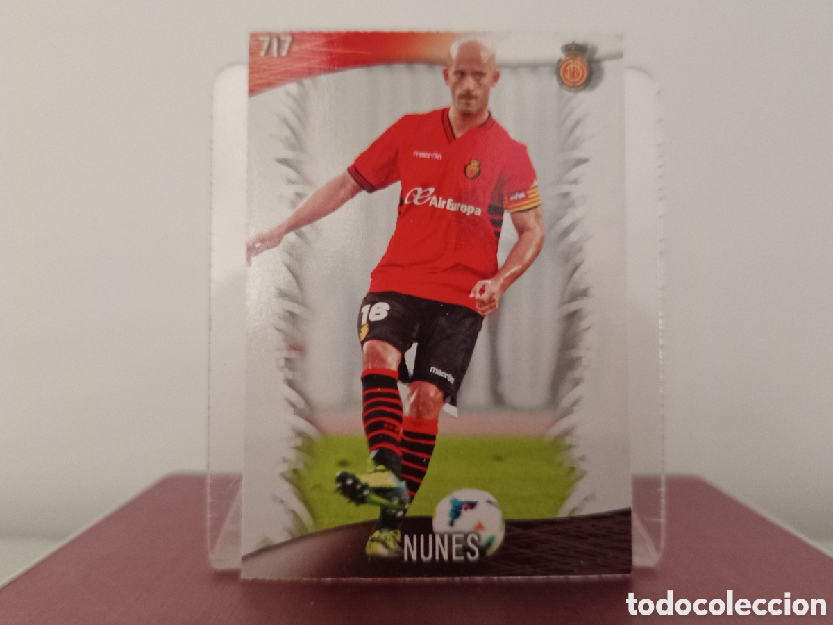 Figurine di Calcio: ❇️ CROMO ⚽ NUNES MALLORCA 717 FICHAS LIGA 2013 2014 13 14 QUIZ MUNDICROMO ❇️