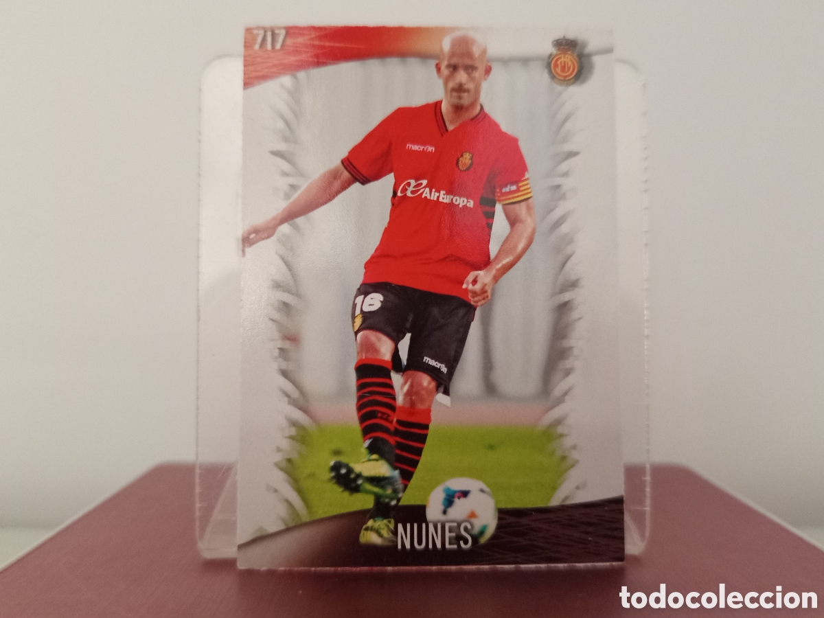 Figurine di Calcio: ❇️ CROMO ⚽ NUNES MALLORCA 717 FICHAS LIGA 2013 2014 13 14 QUIZ MUNDICROMO ❇️