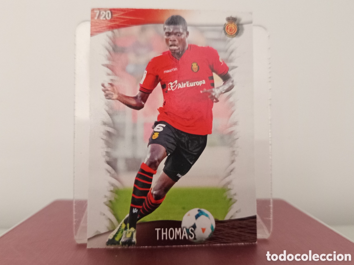 Football Stickers: ❇️ CROMO ⚽ THOMAS MALLORCA 720 ROOKIE FICHAS LIGA 2013 2014 13 14 QUIZ MUNDICROMO ❇️