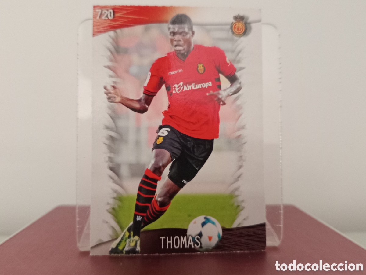 Football Stickers: ❇️ CROMO ⚽ THOMAS MALLORCA 720 ROOKIE FICHAS LIGA 2013 2014 13 14 QUIZ MUNDICROMO ❇️