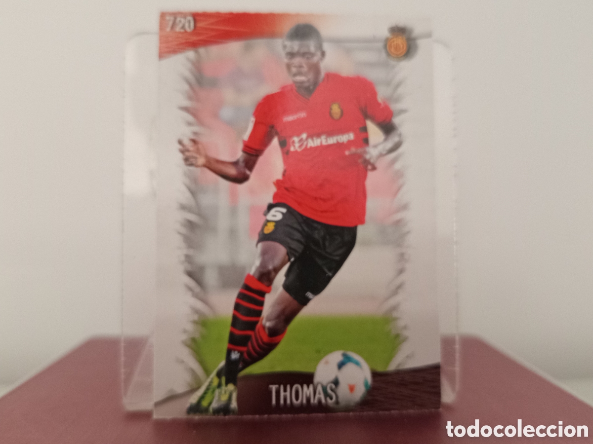 Football Stickers: ❇️ CROMO ⚽ THOMAS MALLORCA 720 ROOKIE FICHAS LIGA 2013 2014 13 14 QUIZ MUNDICROMO ❇️