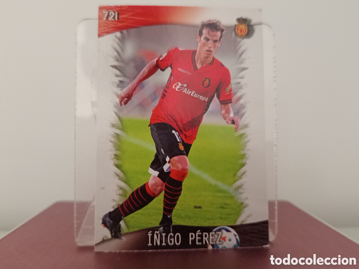 Football Stickers: ❇️ CROMO ⚽ &Iacute;&Ntilde;IGO P&Eacute;REZ MALLORCA 721 FICHAS LIGA 2013 2014 13 14 QUIZ MUNDICROMO ❇️