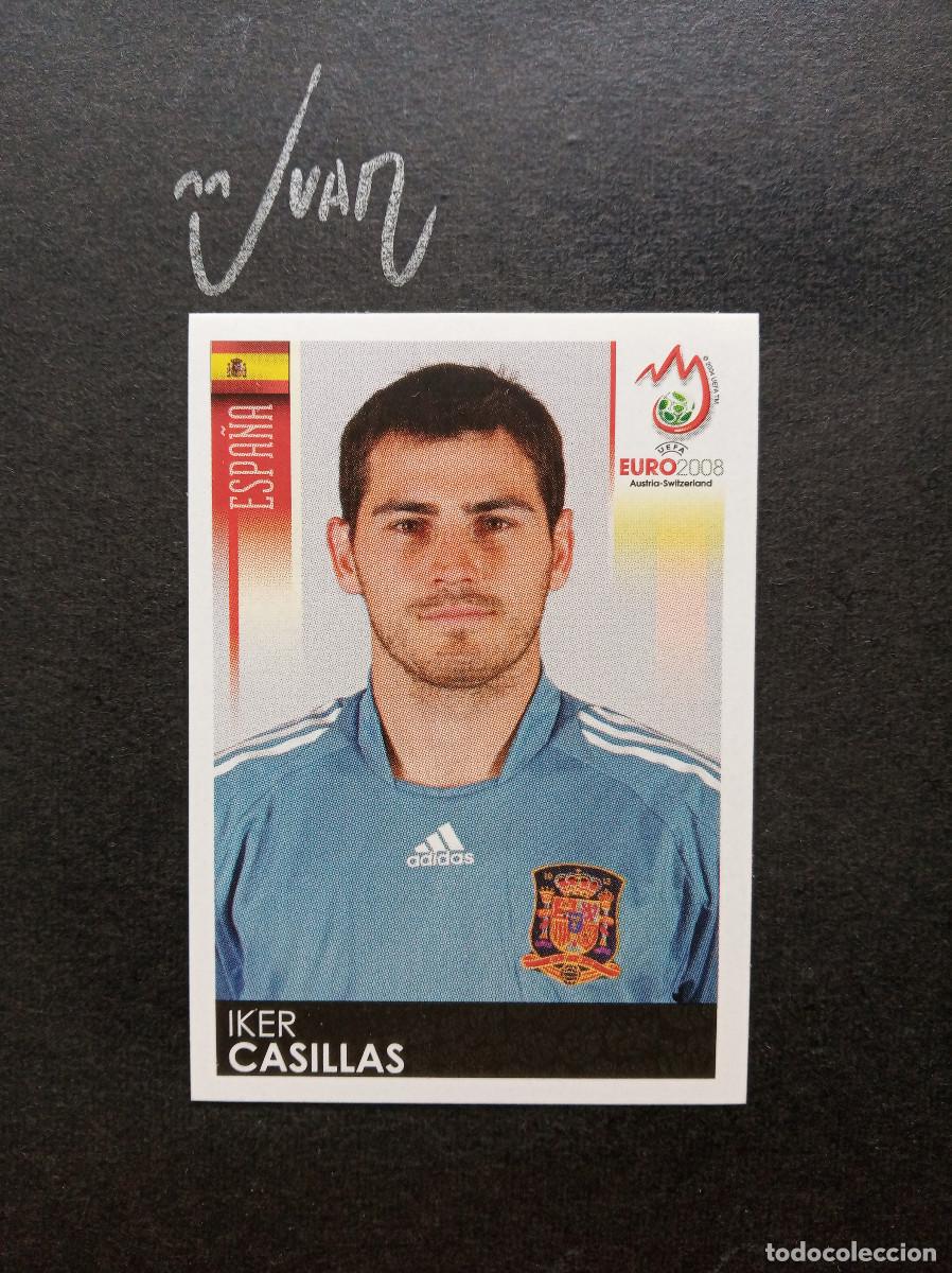 Cartes &agrave; collectionner de Football: N&ordm; 416 CASILLAS ESPA&Ntilde;A REAL MADRID ⚽ PANINI &reg; UEFA EURO SUIZA 2008 EUROCOPA 08 SIN PEGAR NUEVO