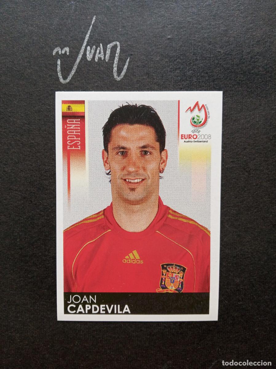 Cromos de F&uacute;tbol: N&ordm; 421 CAPDEVILA ESPA&Ntilde;A VILLARREAL ⚽ PANINI &reg; UEFA EURO SUIZA 2008 EUROCOPA 08 SIN PEGAR NUEVO
