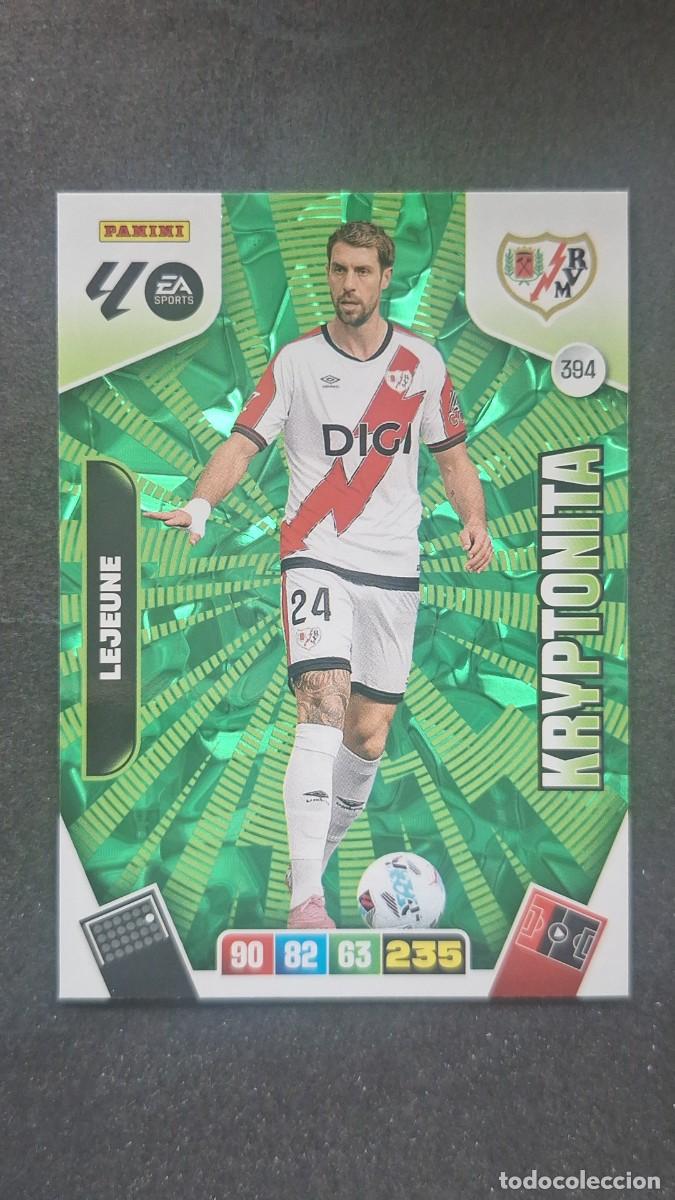 Cromos de F&uacute;tbol: L3 LEJEUNE RAYO VALLECANO 394 KRYPTONITA ADRENALYN XL LIGA 2025/2026 25 26 PANINI