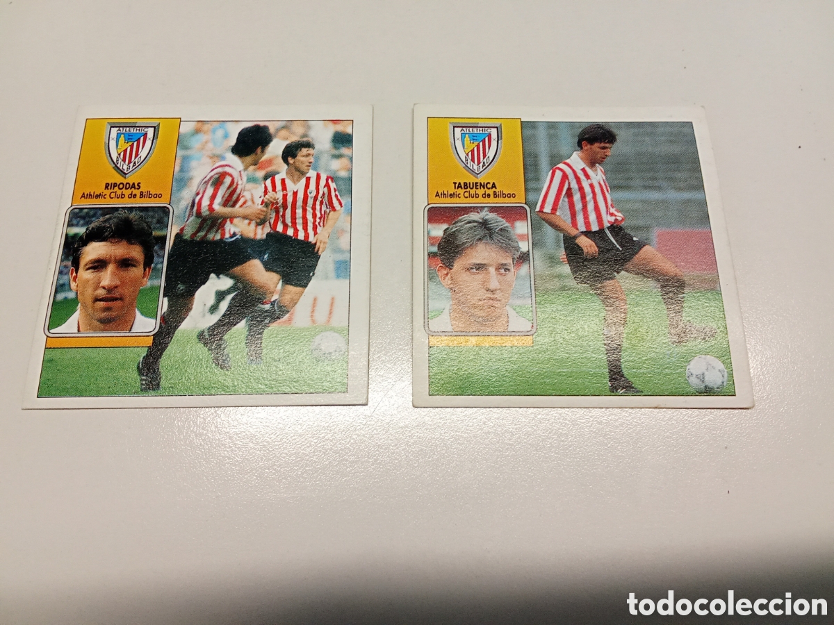 Cromos de F&uacute;tbol: RIPODAS BILBAO LIGA ESTE 92 93 NUNCA PEGADO