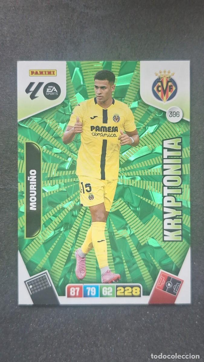 Cromos de F&uacute;tbol: L3 MOURI&Ntilde;O VILLARREAL C. F. 396 KRYPTONITA ADRENALYN XL LIGA 2025/2026 25 26 PANINI