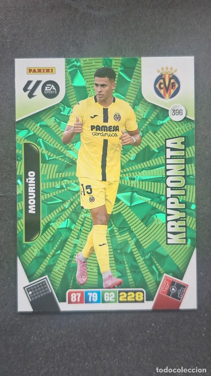 Cromos de F&uacute;tbol: L3 MOURI&Ntilde;O VILLARREAL C. F. 396 KRYPTONITA ADRENALYN XL LIGA 2025/2026 25 26 PANINI