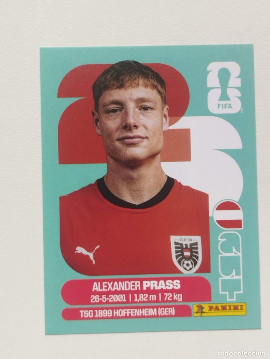Cromos de F&uacute;tbol: CROMO STICKER WORLD CUP 2026 MUNDIAL 26 PANINI AUSTRIA AUT9 AUT 9 ALEXANDER PRASS