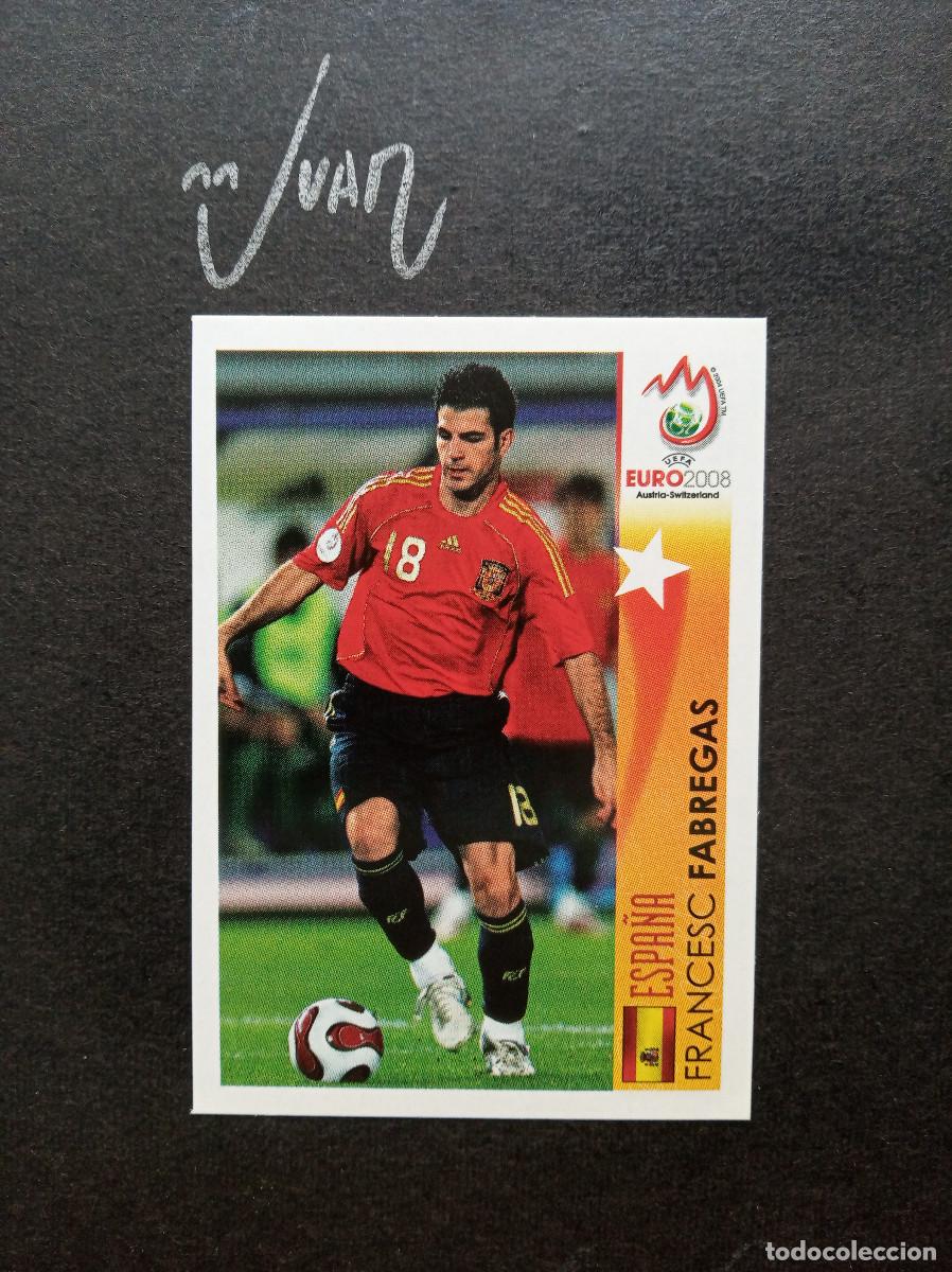 Cromos de F&uacute;tbol: N&ordm; 504 CESC FABREGAS ESPA&Ntilde;A FC BARCELONA ⚽ PANINI &reg; UEFA EURO SUIZA 2008 EUROCOPA 08 SIN PEGAR NUEVO
