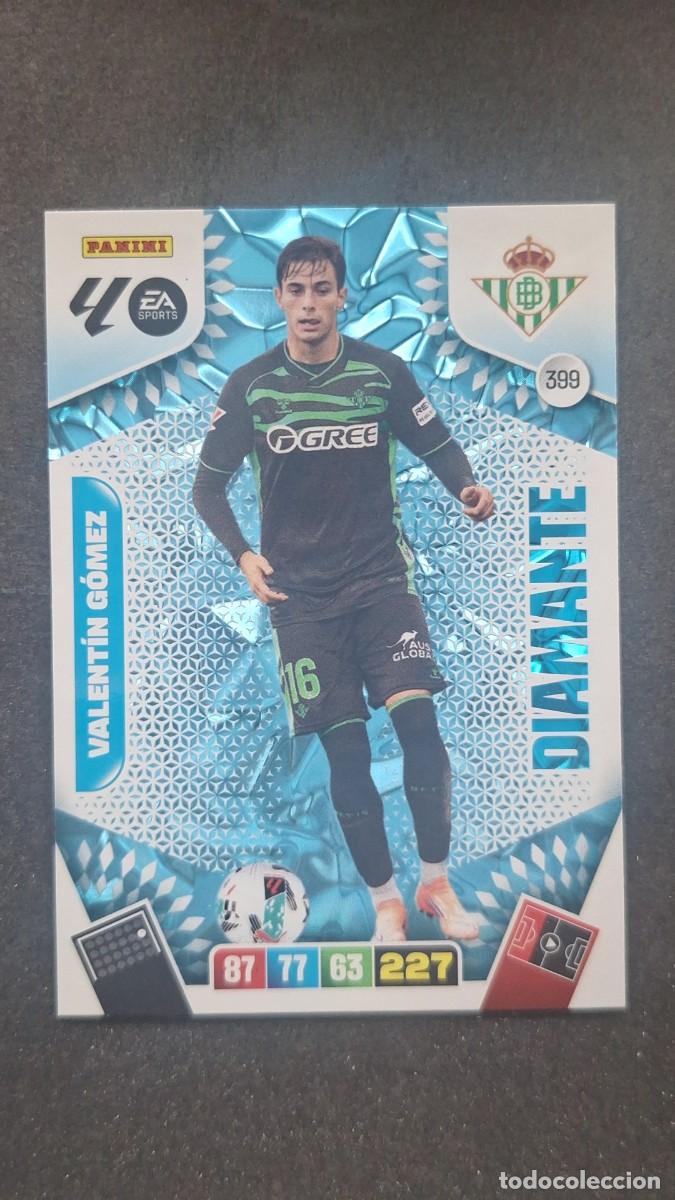 Cromos de F&uacute;tbol: L3 VALENTIN GOMEZ REAL BETIS BALOMPIE 399 DIAMANTE ADRENALYN XL LIGA 2025/2026 25 26 PANINI
