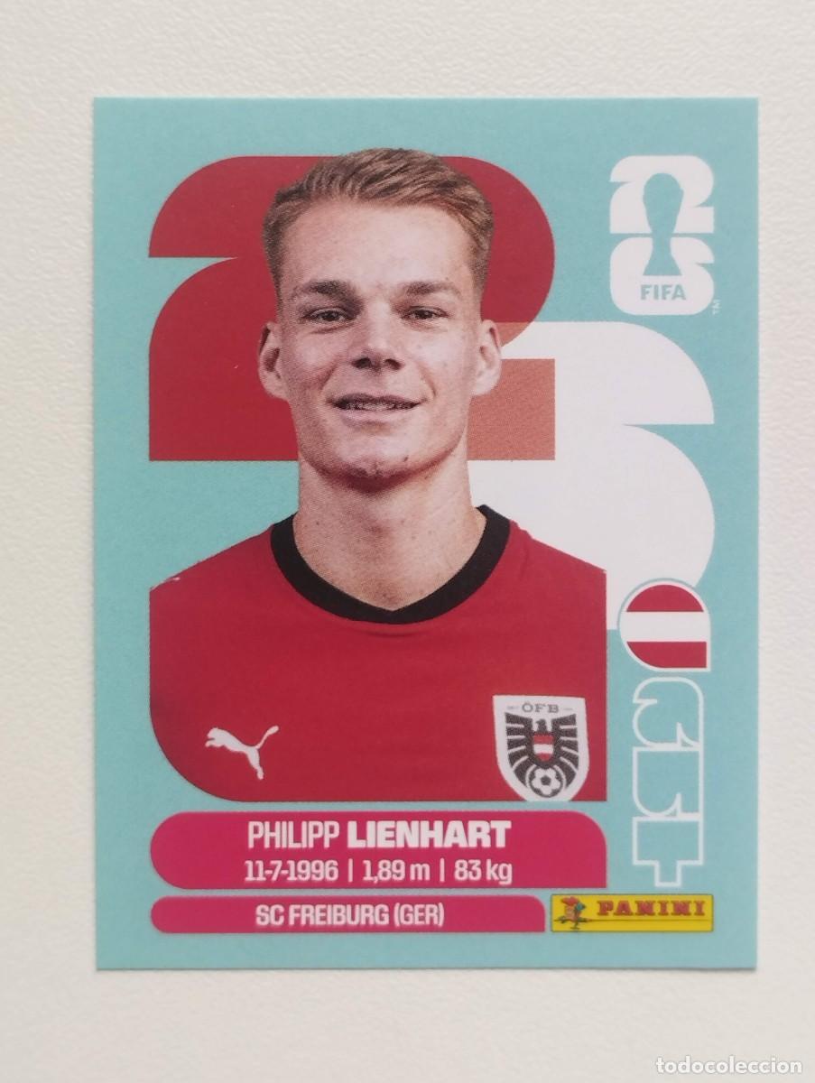 Cromos de F&uacute;tbol: CROMO STICKER WORLD CUP 2026 MUNDIAL 26 PANINI AUSTRIA AUT6 AUT 6 PHILIPP LIENHART