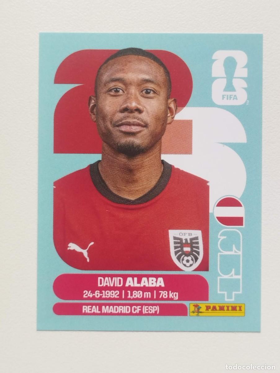 Cartes &agrave; collectionner de Football: CROMO STICKER WORLD CUP 2026 MUNDIAL 26 PANINI AUSTRIA AUT4 AUT 4 DAVID ALABA