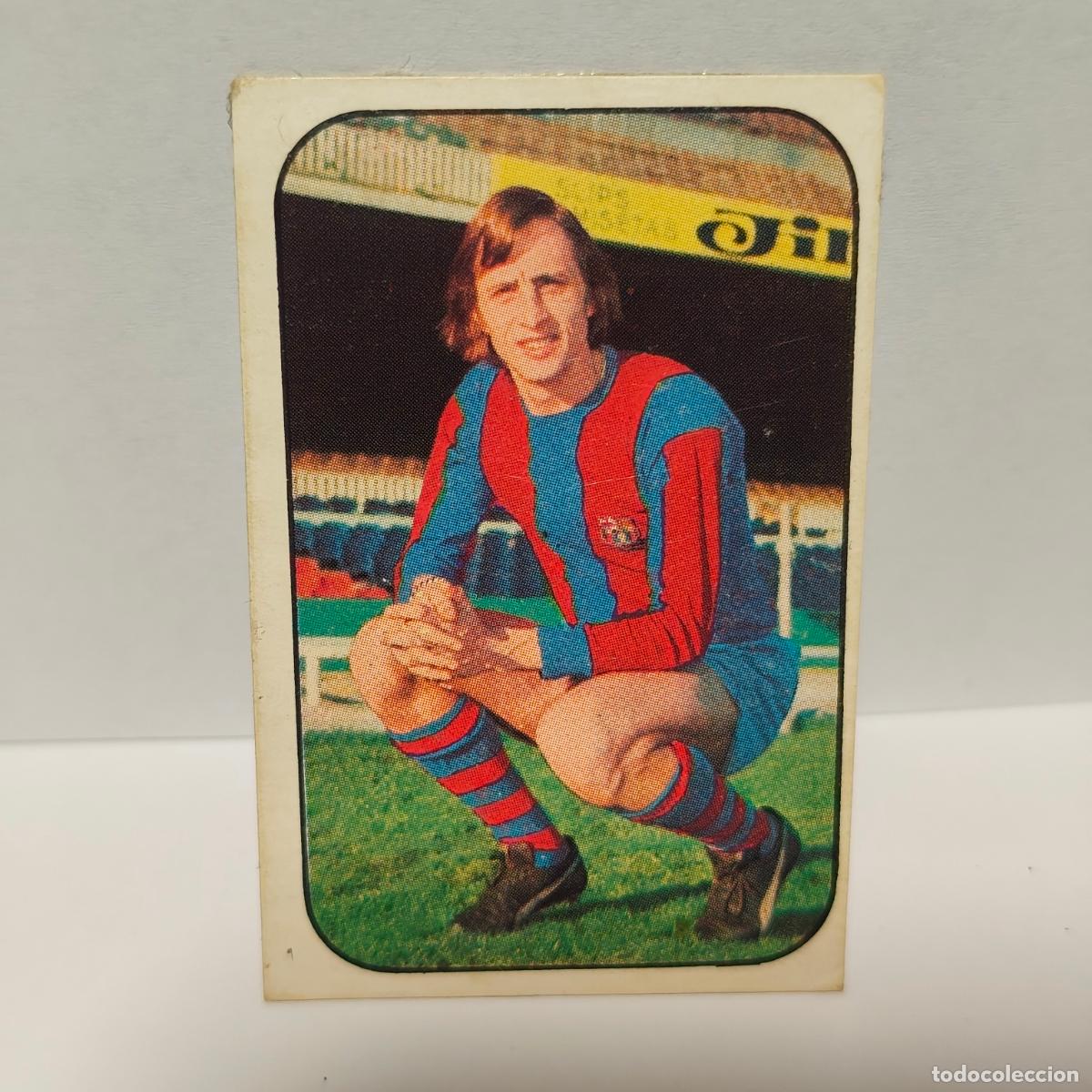 Cromos de F&uacute;tbol: CROMO DE JOHAN CRUYFF EDICIONES ESTE TEMPORADA 76 / 77. 1976 1977 a1