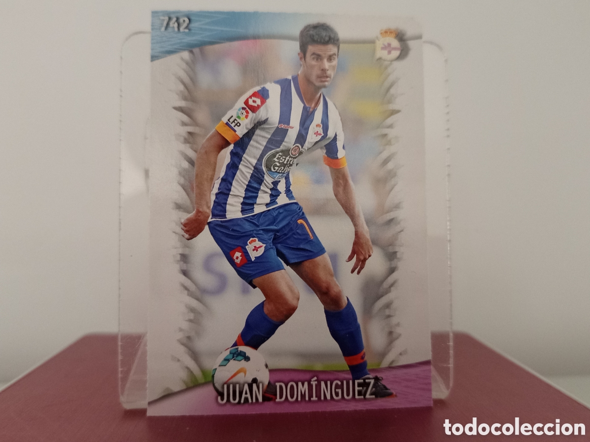 Cartes &agrave; collectionner de Football: ❇️ CROMO ⚽ JUAN DOM&Iacute;NGUEZ DEPORTIVO DE LA CORU&Ntilde;A 742 FICHAS LIGA 2013 2014 13 14 QUIZ MUNDICROMO ❇️