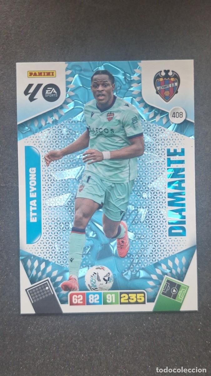 Cromos de F&uacute;tbol: L3 ETTA EYONG LEVANTE U. D. 408 DIAMANTE ADRENALYN XL LIGA 2025/2026 25 26 PANINI