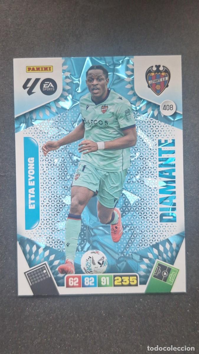 Cromos de F&uacute;tbol: L3 ETTA EYONG LEVANTE U. D. 408 DIAMANTE ADRENALYN XL LIGA 2025/2026 25 26 PANINI
