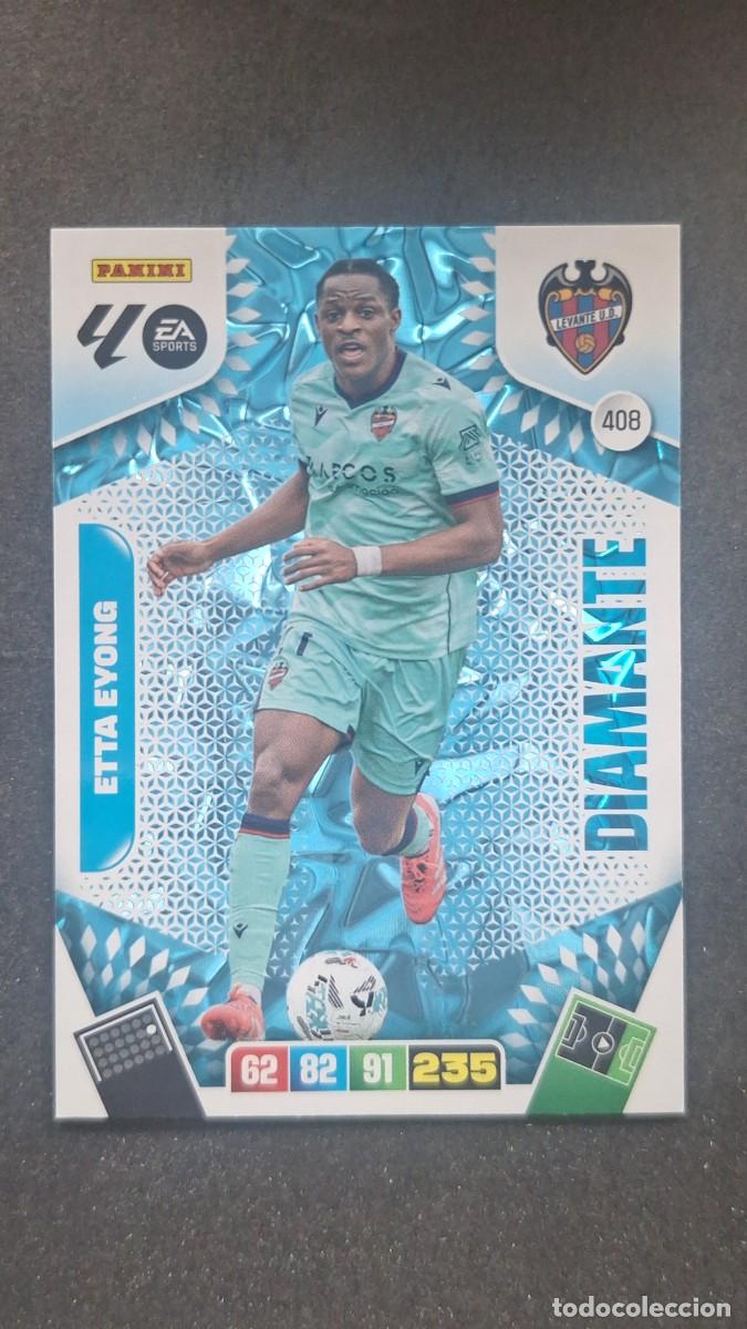 Cromos de F&uacute;tbol: L3 ETTA EYONG LEVANTE U. D. 408 DIAMANTE ADRENALYN XL LIGA 2025/2026 25 26 PANINI