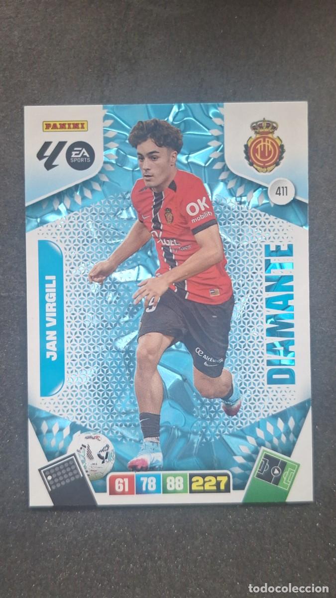 Figurine di Calcio: L3 JAN VIRGILI R. C. D. MALLORCA 411 DIAMANTE ADRENALYN XL LIGA 2025/2026 25 26 PANINI