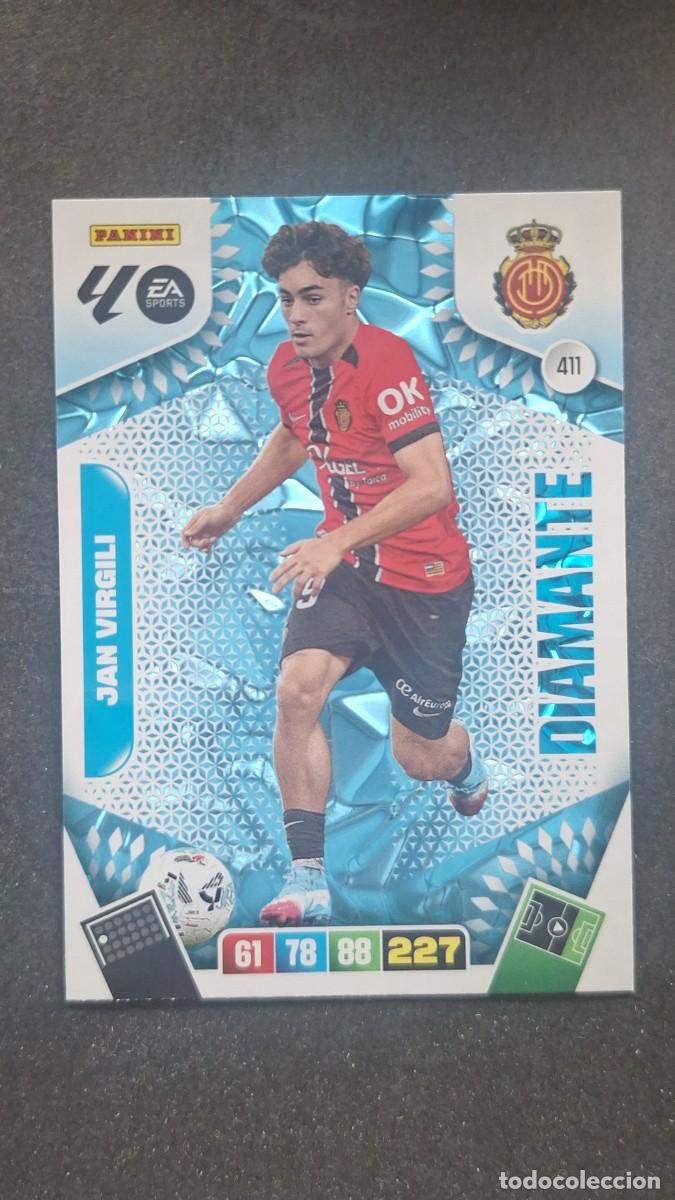 Figurine di Calcio: L3 JAN VIRGILI R. C. D. MALLORCA 411 DIAMANTE ADRENALYN XL LIGA 2025/2026 25 26 PANINI