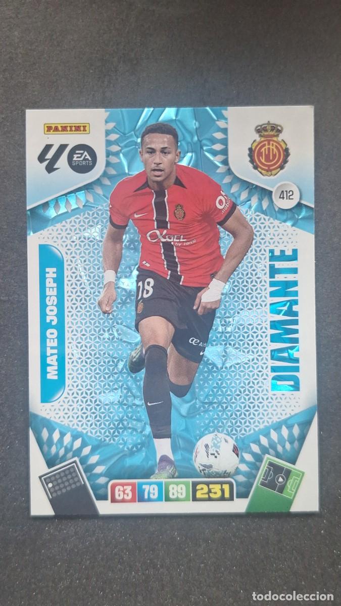 Cartes &agrave; collectionner de Football: L3 MATEO JOSEPH R. C. D. MALLORCA 412 DIAMANTE ADRENALYN XL LIGA 2025/2026 25 26 PANINI