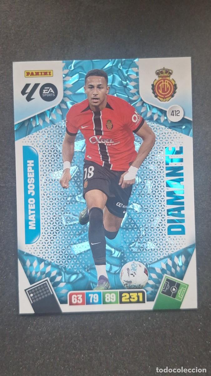 Cartes &agrave; collectionner de Football: L3 MATEO JOSEPH R. C. D. MALLORCA 412 DIAMANTE ADRENALYN XL LIGA 2025/2026 25 26 PANINI