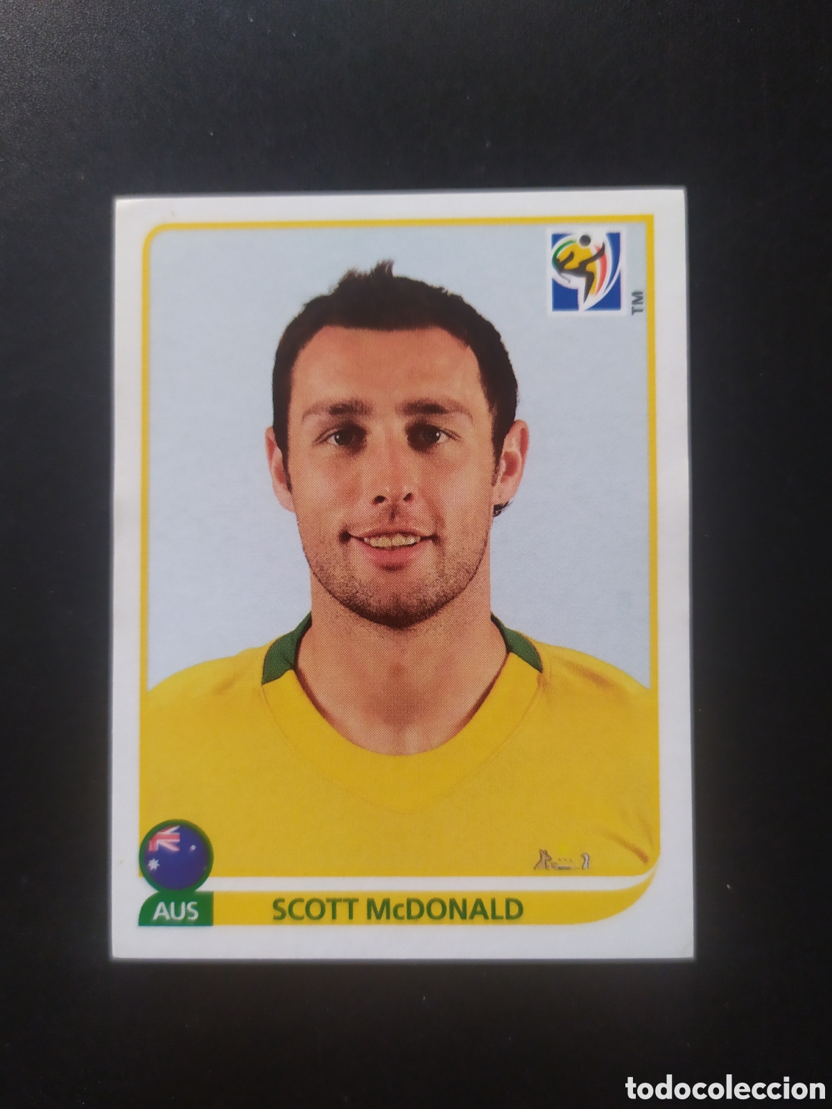 Cartes &agrave; collectionner de Football: Mundial South Africa Sud&aacute;frica 2010 panini McDonald n&deg; 295 Australia