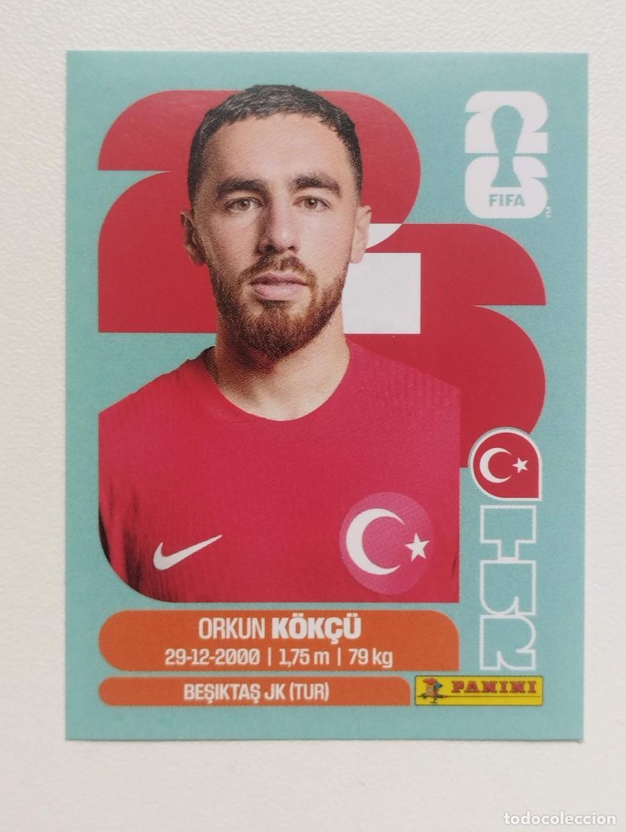 Cromos de F&uacute;tbol: CROMO STICKER WORLD CUP 2026 MUNDIAL 26 PANINI TURQUIA TUR12 TUR 12 KOKCU
