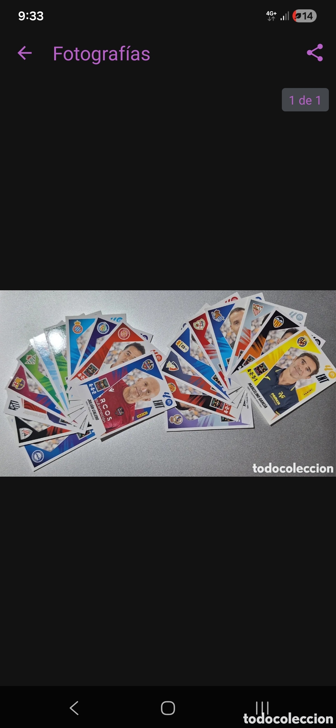 Cromos de F&uacute;tbol: Lote completo de Entrenadores cromos Liga Este 2025 2026.