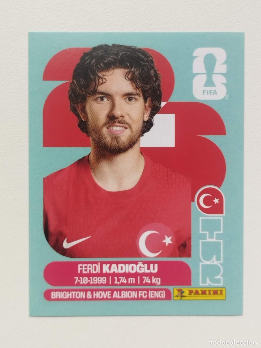 Cromos de F&uacute;tbol: CROMO STICKER WORLD CUP 2026 MUNDIAL 26 PANINI TURQUIA TUR8 TUR 8 KADIOGLU