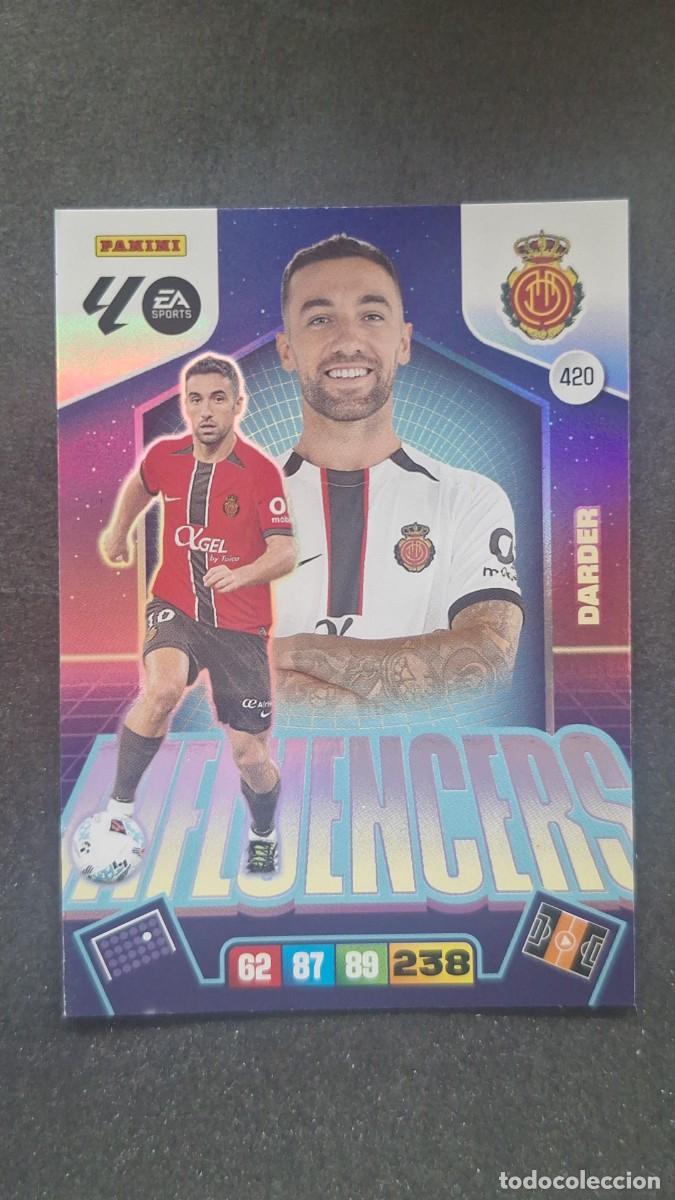 Cromos de F&uacute;tbol: L3 DARDER R. C. D. MALLORCA 420 INFLUENCERS ADRENALYN XL LIGA 2025/2026 25 26 PANINI
