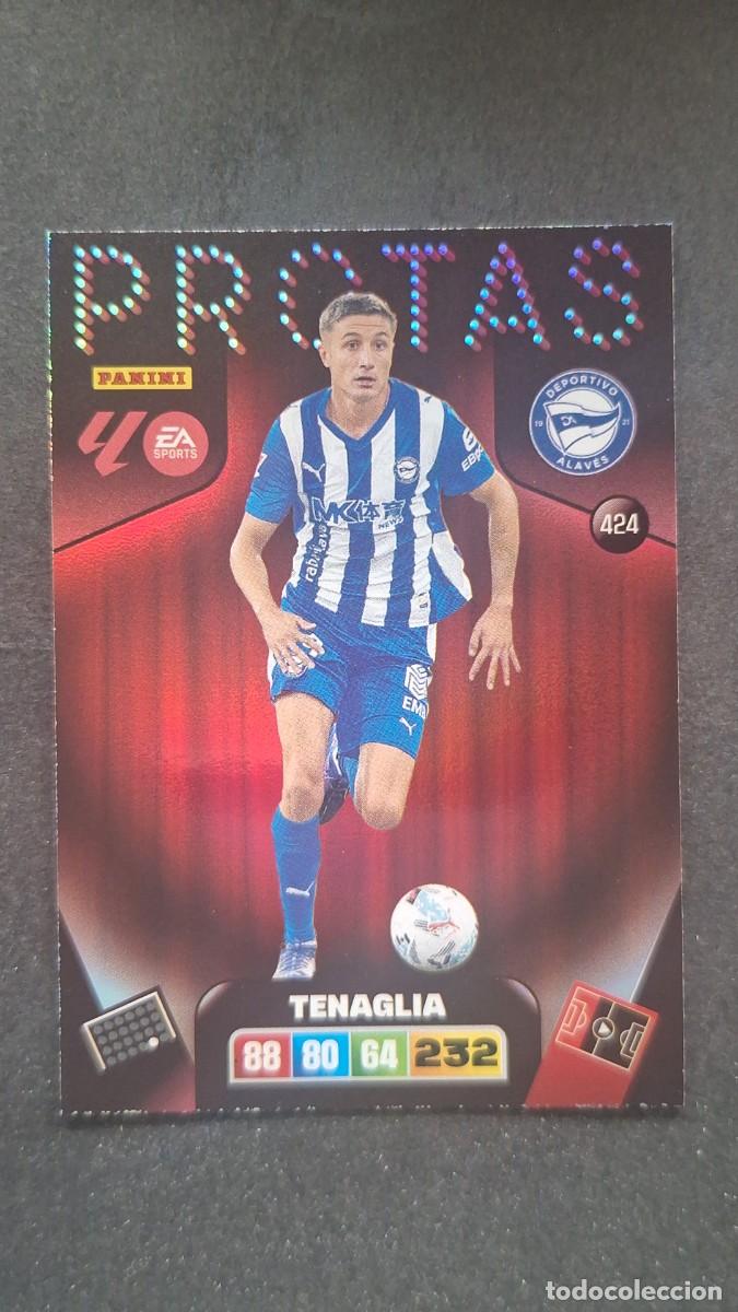 Cromos de F&uacute;tbol: L3 TENAGLIA DEPORTIVO ALAVES 424 PROTAS ADRENALYN XL LIGA 2025/2026 25 26 PANINI