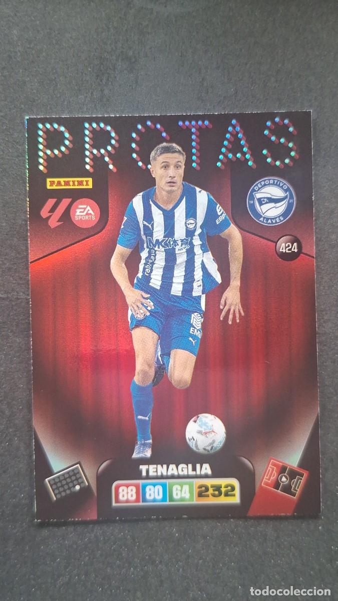 Cromos de F&uacute;tbol: L3 TENAGLIA DEPORTIVO ALAVES 424 PROTAS ADRENALYN XL LIGA 2025/2026 25 26 PANINI