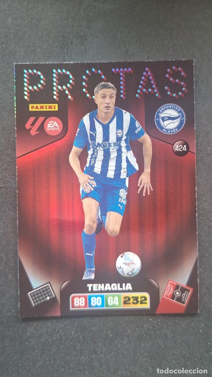 Cromos de F&uacute;tbol: L3 TENAGLIA DEPORTIVO ALAVES 424 PROTAS ADRENALYN XL LIGA 2025/2026 25 26 PANINI