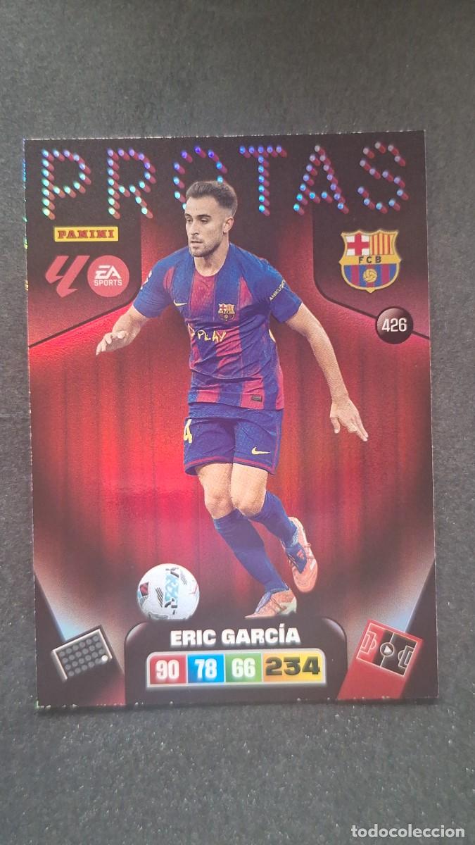 Fu&szlig;ball-Sticker: L3 ERIC GARCIA F. C. BARCELONA 426 PROTAS ADRENALYN XL LIGA 2025/2026 25 26 PANINI