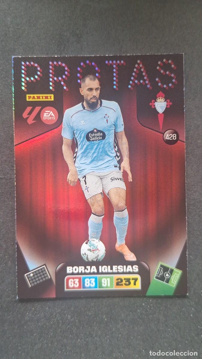 Fu&szlig;ball-Sticker: L3 BORJA IGLESIAS CELTA DE VIGO 428 PROTAS ADRENALYN XL LIGA 2025/2026 25 26 PANINI