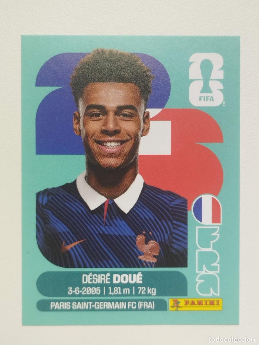 Cromos de F&uacute;tbol: CROMO STICKER WORLD CUP 2026 MUNDIAL 26 PANINI FRANCIA FRA17 FRA 17 DESIRE DOUE