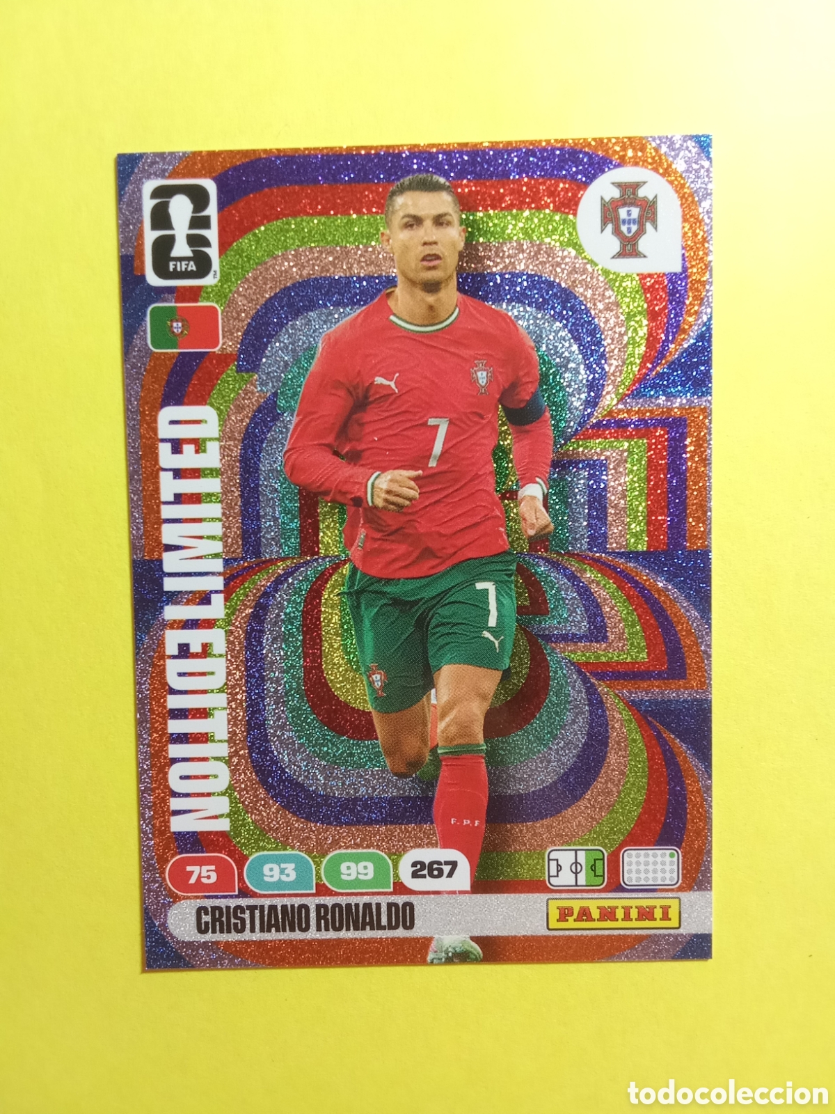 Cromos de F&uacute;tbol: EDICION LIMITADA CRISTIANO RONALDO PORTUGAL FIFA WORLD CUP 26 MUNDIAL 2026 LIMITED EDITION