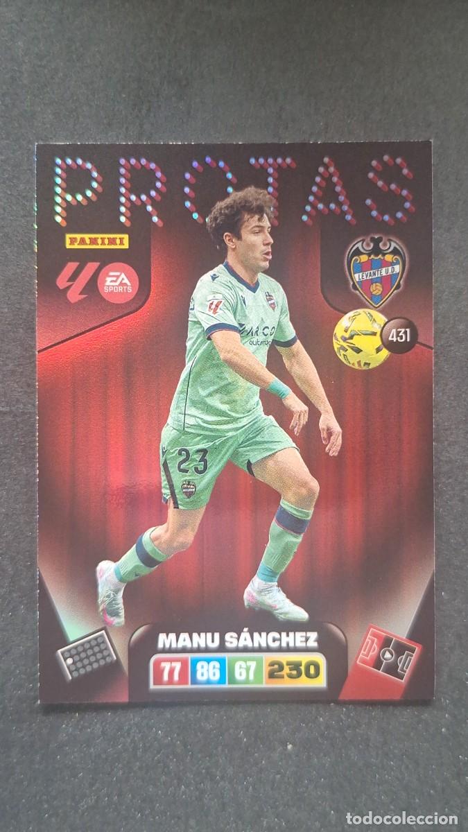 Cromos de Futebol: L3 MANU SANCHEZ LEVANTE U. D. 431 PROTAS ADRENALYN XL LIGA 2025/2026 25 26 PANINI