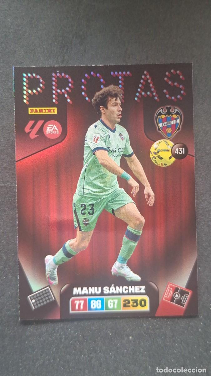 Cromos de Futebol: L3 MANU SANCHEZ LEVANTE U. D. 431 PROTAS ADRENALYN XL LIGA 2025/2026 25 26 PANINI