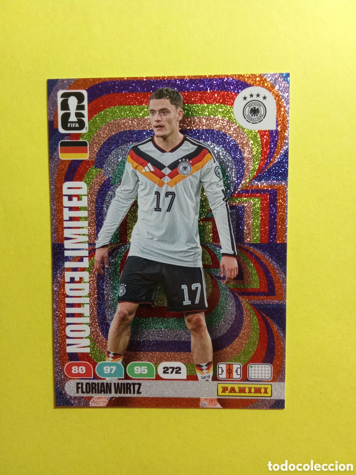 Cromos de Futebol: EDICION LIMITADA WIRTZ ALEMANIA FIFA WORLD CUP 26 MUNDIAL 2026 LIMITED EDITION